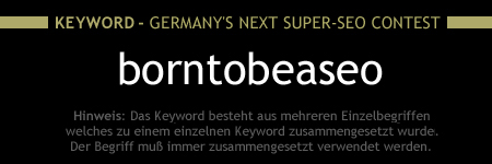 Germany's Next Super-SEO Keyword